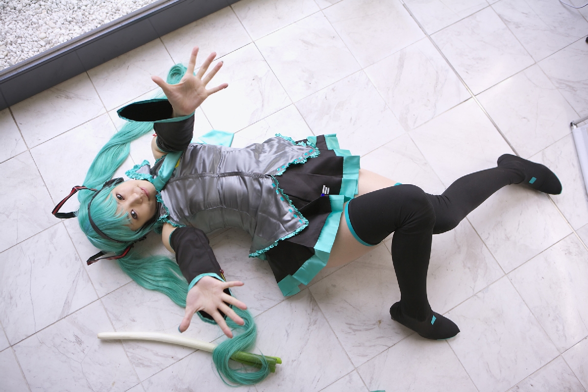 [Cosplay] Vocaloid - Sexy Hatsune Mike(10)